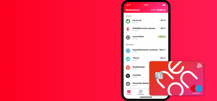 Neon, die Konto-App geht in die Beta-Phase