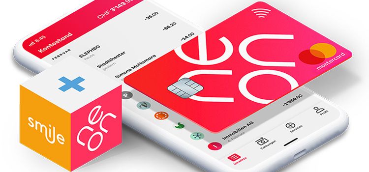 Debitkarte von Neon und Smartphone