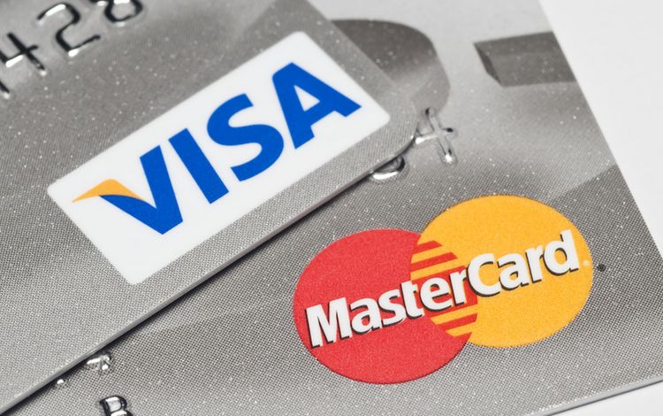 Kreditkarten Visa und Mastercard