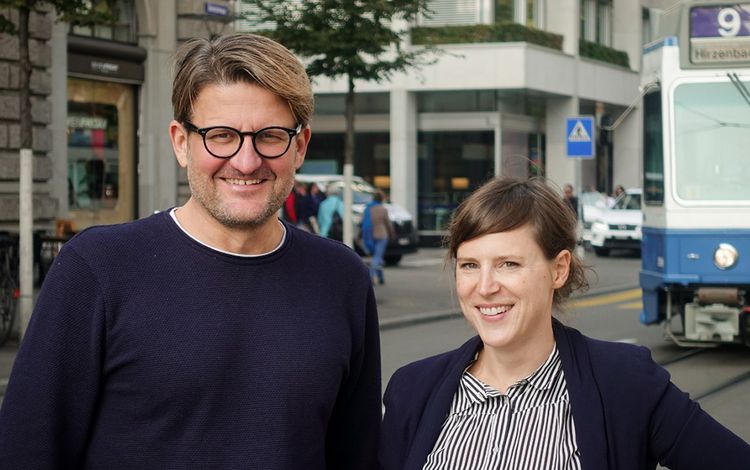 Daniel Gasteiger und Sandra Tobler