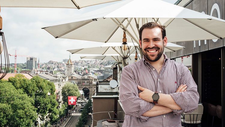 Cédric Bollag, Gründer der Global Tech Box & Host der Startup Show