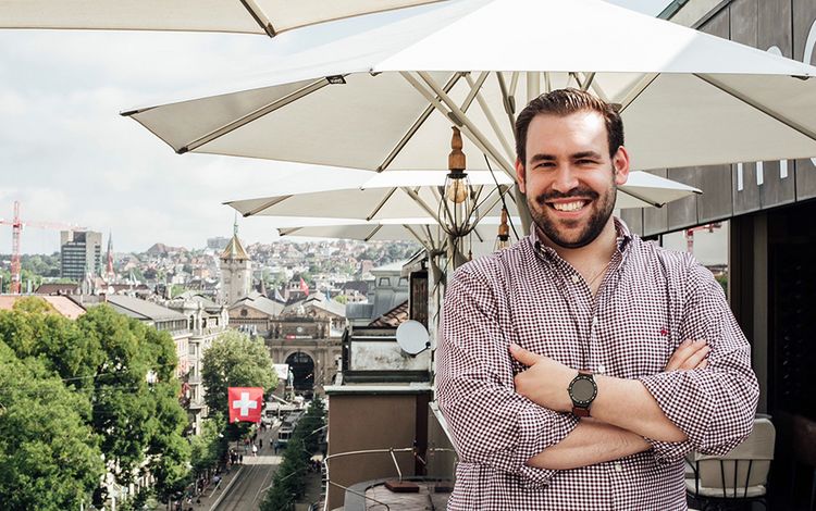 Cédric Bollag, Gründer der Global Tech Box & Host der Startup Show