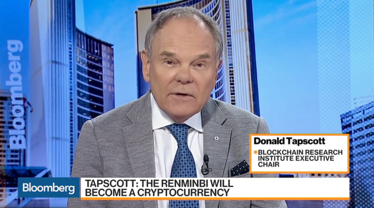 Donald Tapscott im Interview mit Bloomberg TV