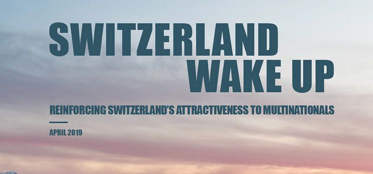 Cover von Studie "Switzerland – wake up" von McKinsey