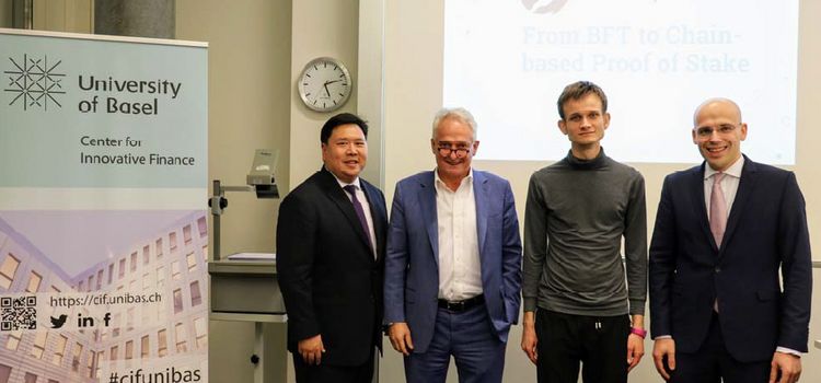 Vitalik Buterin in der Universität Basel