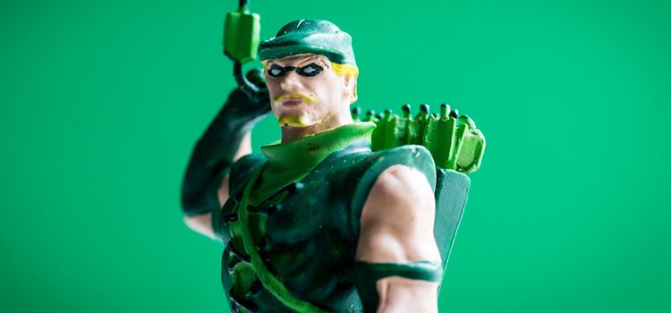 Superheld Green Arrow als Figur