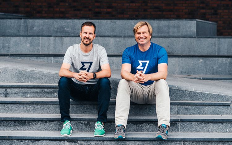 Transferwise-Gründer Taavet Hinrikus und Kristo Käärmann