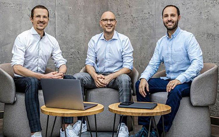 Das Managment-Team der Kreditplattform Auxmoney