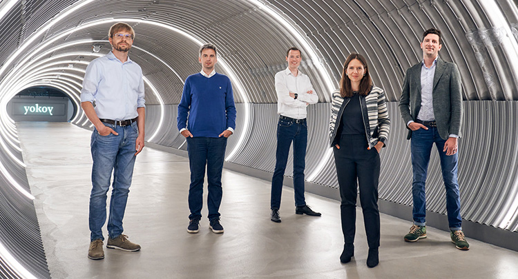 Das Gründerteam des FinTechs Yokoy