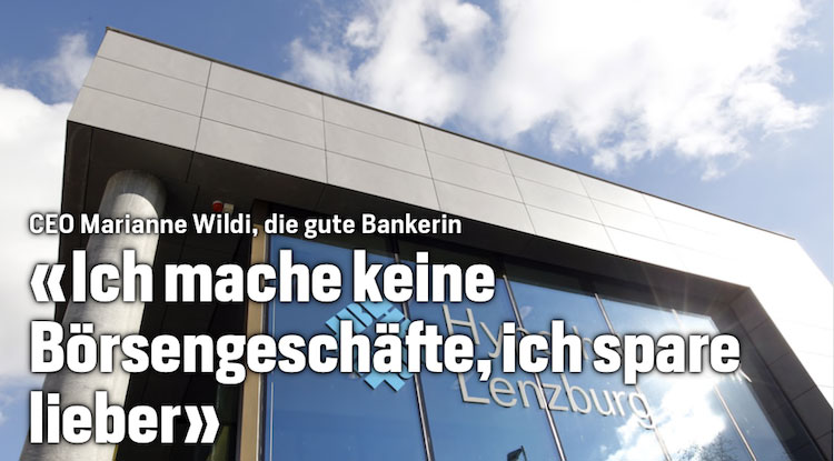 Marianne Wild und ihre Bank